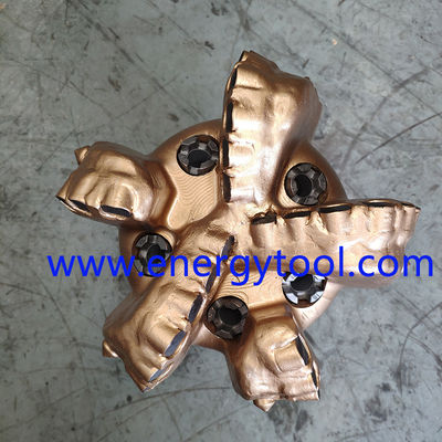 Oil Well 8-1/2" 3 Blade PDC Drill Bit of Middle Hard Rock Formation