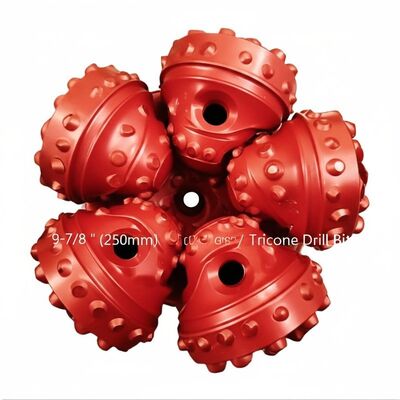 Oil Water Mining Rock Well  9-7/8 " (250mm) Tricone Drill Bit 
